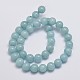 Chapelets de perles en jade de malaisie naturelle et teinte(X-G-A146-10mm-A25)-2