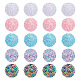 20Pcs 5 Colors Acrylic Beads(SACR-AR0001-17)-1