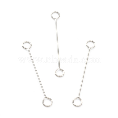 2cm Stainless Steel Color 316 Surgical Stainless Steel Double Sided Eye Pins