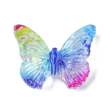 Colorful Butterfly Resin Cabochons