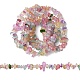 Baking Painted Crackle Glass Beads Strands(G-YWC0001-01)-1