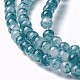 Chapelets de perles en verre peint par pulvérisation(X-GLAA-A038-A-70)-3