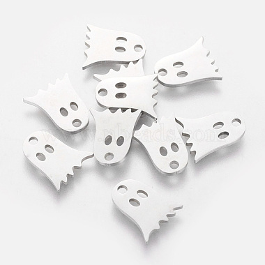 Stainless Steel Color Ghost 201 Stainless Steel Charms