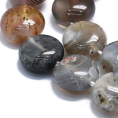 Natural Botswana Agate Beads Strands(G-K245-O01-01)-3