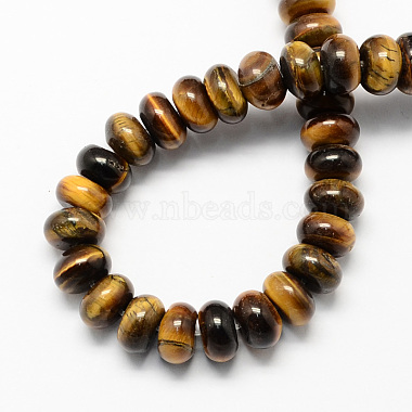 Natural Tiger Eye Beads Strands(G-S105-6mm-02)-2