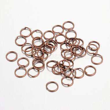 Iron Open Jump Rings(IFIN-A018-10mm-R-NF)-1
