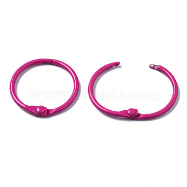 Spray Painted Iron Split Key Rings(IFIN-T017-01H)-3