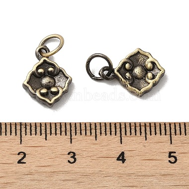 Tibetan Style Rack Plating Brass Pendants(KK-Q805-14AB)-3