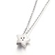304 Stainless Steel Pendant Necklaces(X-NJEW-O108-08P)-2