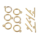 Tibetan Style Toggle Clasps(TIBE-A12208-G-NR)-1