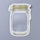 Reusable Mason Jar Shape Zipper Sealed Bags(OPP-Z001-02-A)-1