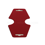 Paper Display Cards, Red, 12x5cm(CDIS-TAC0002-06)
