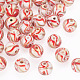 30&nbsp;pi&egrave;ces de perles de sable dor&eacute; faites &agrave; la main(LAMP-TA0002-37F)-2