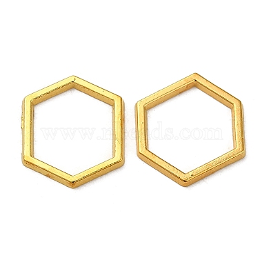 Golden Hexagon Alloy Links