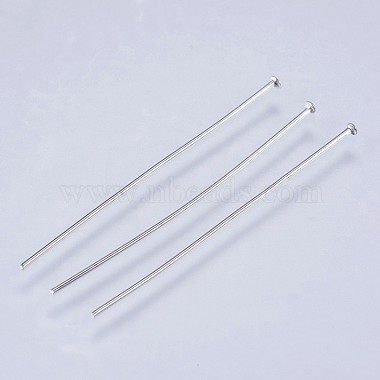 304 Stainless Steel Flat Head Pins(STAS-F145-07P-0.6x35mm)-2