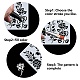 12Pcs 12 Styles PET Plastic Hollow Out Drawing Painting Stencils Templates(DIY-WH0286-039)-4