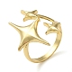 Brass Open Cuff Ring(RJEW-Q805-07G)-1