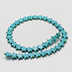 Synthetic Howlite Bead Strands(G-P228-13-12x12mm)-2