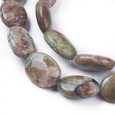 Natural Green Opal Beads Strands(G-F607-03-B)-3