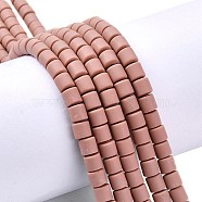 Polymer Clay Bead Strands, Column, BurlyWood, 5~7x6mm, Hole: 1.5~2mm, about 61~69pcs/strand, 15.74 inch(X-CLAY-T001-C19)