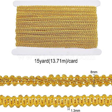 Metallic Polyester Ribbon(OCOR-WH0067-04A)-2