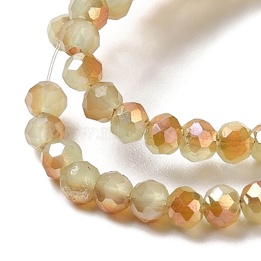 Chapelets de perles en rondelles facettées en verre électrolytique(EGLA-D020-3x2mm-58)-6