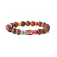 ensembles de bracelets en perles de bois(BJEW-JB09067)-2