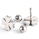 201 Stainless Steel Barbell Cartilage Earrings(EJEW-R147-13)-2