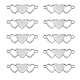 10Pcs Stainless Steel Connector Charms(STAS-SZ0003-17C)-1