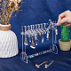 Transparent Acrylic Earring Hanging Display Stands(EDIS-FH0001-04)-3