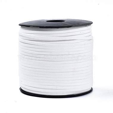 3mm White Suede Thread & Cord