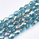 Electroplate Glass Beads Strands(EGLA-T013-05C)-1