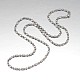 304 Stainless Steel Ball Chain Necklaces(CHS-O004-A-2mm)-2