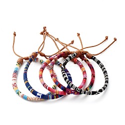 Ethnic Cord Anklet for Girl Women, Adjustable Cloth Rope Anklet, Mixed Color, Inner Diameter: 2.95~3.74 inch(75~95mm)(X-AJEW-AN00449)