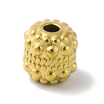 304 Stainless Steel Beads, Column, Golden, 8.5x8.2mm, Hole: 2.2mm