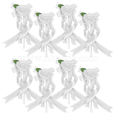 Polyester Bowknot Pendant Decorations(FIND-WH0365-106)-1