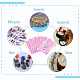 Flower Thank You Polyester Satin Storage Drawstring Bags(ABAG-TAC0005-09A)-8