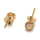 Brass Cup Pearl Peg Bails Pin Pendants(KK-H759-29B-G)-1