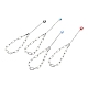 Iron Paperclip Chain Bracelets(BJEW-JB0544)-1