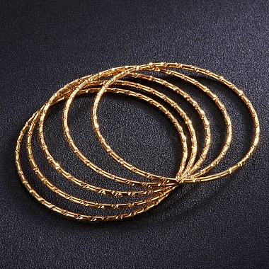 shegrace classic 24k bracelets bouddhistes roulants plaqués or avec motif en diagonale(JB165A)-3