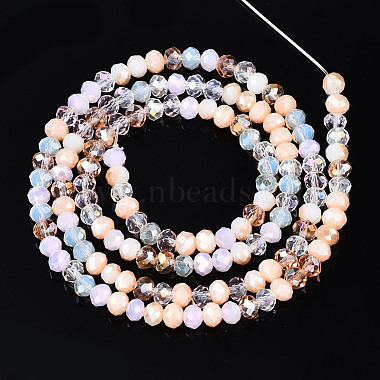 Electroplate Glass Beads Strands(EGLA-T020-12E)-3
