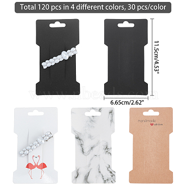 Cardboard Paper Hair Clip Display Cards(CDIS-NB0001-12)-5