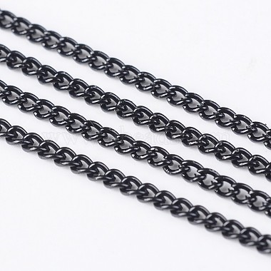 Black Iron Curb Chains Chain