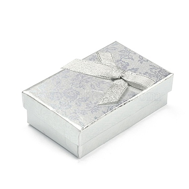 прямоугольник картона комплект ювелирных изделий коробки(X-CBOX-S013-02)-2