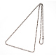304 Stainless Steel Figaro Chains Necklaces(NJEW-L398-03P)-2