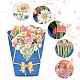 3D Flower Pop Up Paper Greeting Card(AJEW-WH0248-36A)-4