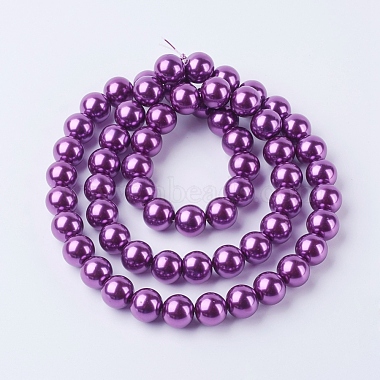 Glass Pearl Beads Strands(HYC002)-2