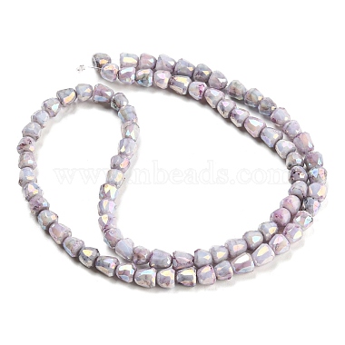 Electroplate Glass Beads Strand(GLAA-G088-03-01A)-3