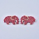 Handmade Seed Beads Pendants(SEED-I012-53B)-1