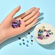 840Pcs 12 Colors Spray Painted Crackle Glass Beads(CCG-YW0001-11)-5